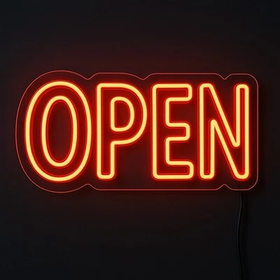 Bee - ka - kpụrụ akara Neon acrylic